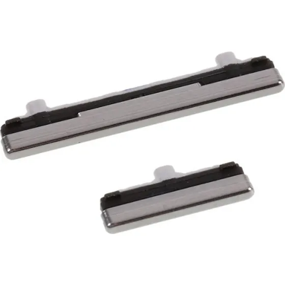 Samsung Galaxy Note 10 OEM-sideknapper - Sølv (2-pak)