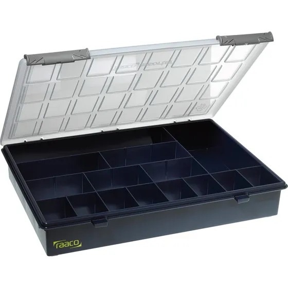 Raaco Sortimentsbox PSB4-15 med 15 faste rum