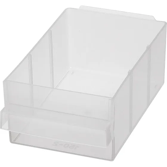 Raaco Skuffe 150-02 (64x91x154 mm) i klar polypropylen