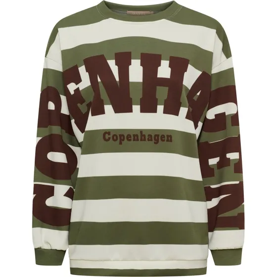 Marta Du Chateau MdcNerina Sweatshirt - Military/Moro