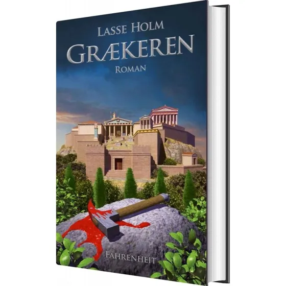 Grækeren – Lasse Holm (hardcover)