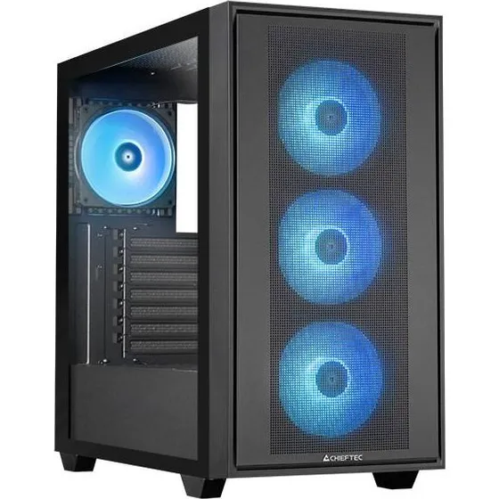 Chieftec GS-03B-OP Hunter III Gaming Midi Tower - Sort