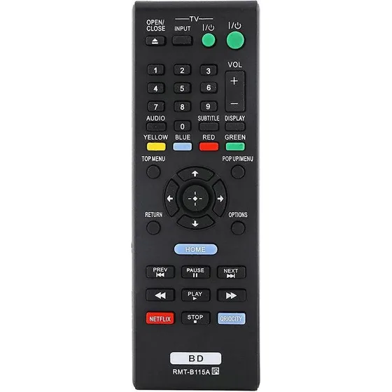 Sony RMT-B115A Universal fjernbetjening til Blu-ray afspiller