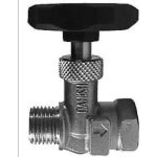 Ev nåleventil 3/8" muffe/nippel 5100-88