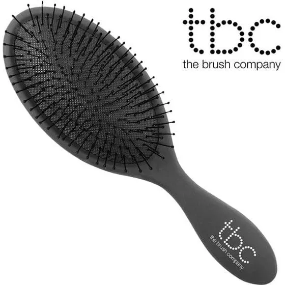 TBC® The Wet & Dry Brush hårbørste - Sort