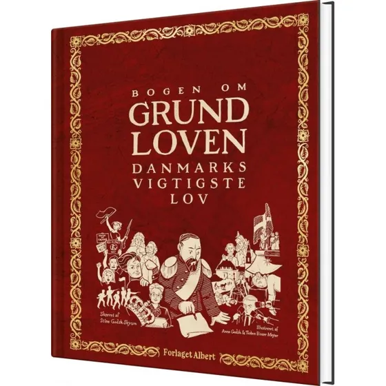 Bogen om Grundloven – børnebog (hardcover)