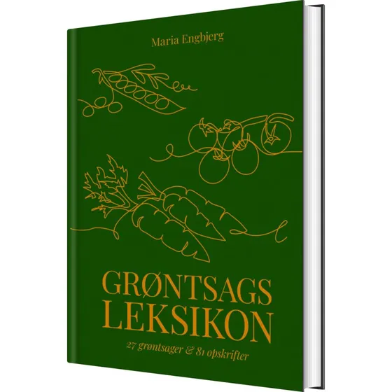 Grøntsagsleksikon – 27 grøntsager, 81 opskrifter (hardback)