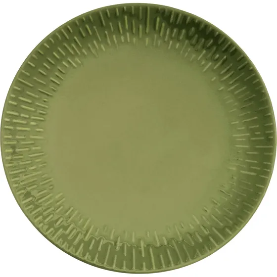 Aida Confetti middagstallerken 27,5 cm, Olive