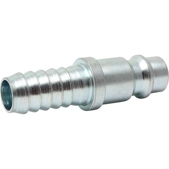 KGK Nippel med 10 mm slangestuds i nikkelbelagt messing