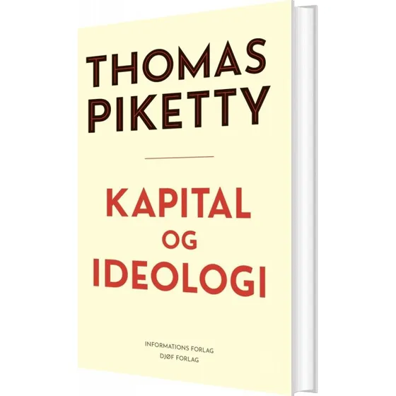 Kapital og ideologi – Thomas Piketty (hardcover)