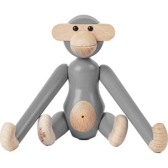 Kay Bojesen Abe Mini i Grå - Klassisk Design i Bøgetræ