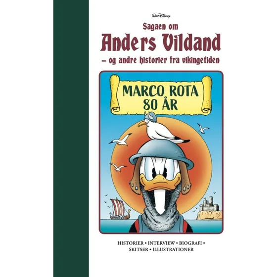 Marco Rota 80 år — Sagaen om Anders Vildand (hardback)