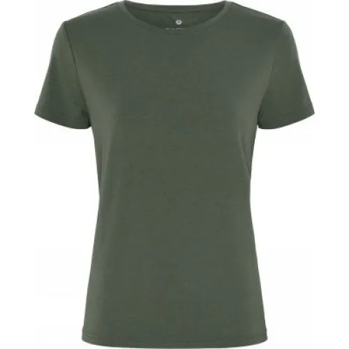 JBS of Denmark Bambus T-shirt med rund hals - Grøn