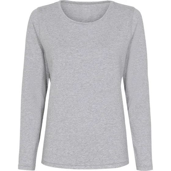 JBS of Denmark Langærmet bambus t-shirt til damer, grå, 2XL
