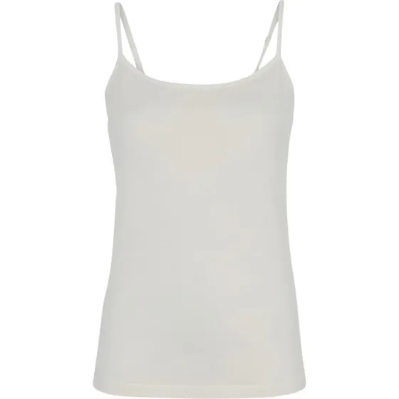 JBS of Denmark Uldtop med smalle stropper - Ivory - XL