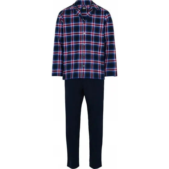 JBS Flannel Pyjamassæt i 100% bomuld