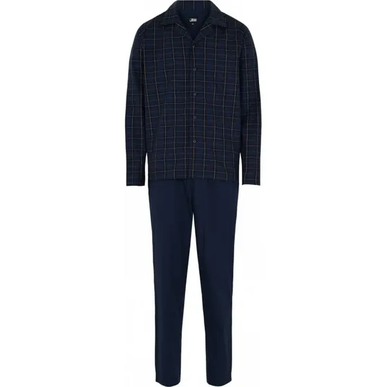 JBS Navy Woven Pyjamassæt til herre i 100% bomuld