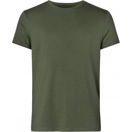 Resteröds Grøn Bambus T-shirt med rund hals til herre