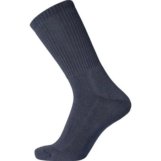 Egtved Bomuldstrømper Terry Sole, Mørkeblå, Str. 45-48
