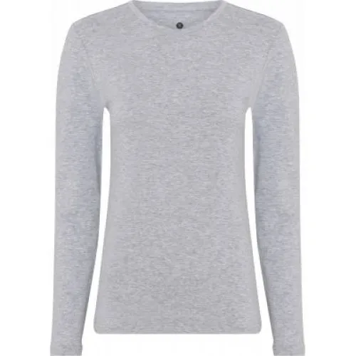 JBS of Denmark Langærmet Bambus T-shirt til kvinder - Grå