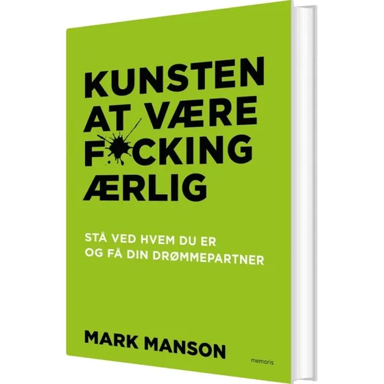 Kunsten at være fucking ærlig – Mark Manson (hardback)