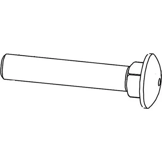 BuzzRack Bolt M12x70mm Carriage Bolt