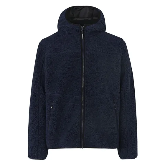 ID Pile Herre Fleecejakke - Navy - XL