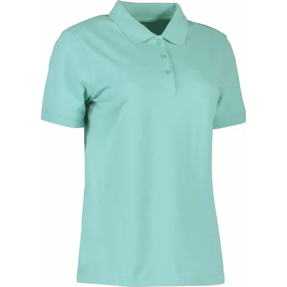 ID Økologisk Polo Trøje Dame Aqua