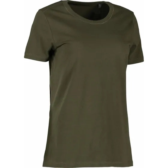 ID Økologisk T-shirt Dame Oliven