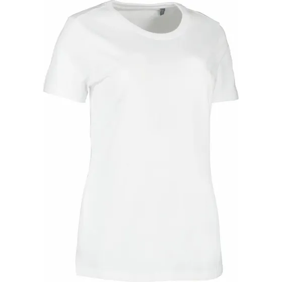 ID Økologisk T-shirt Dame - Hvid