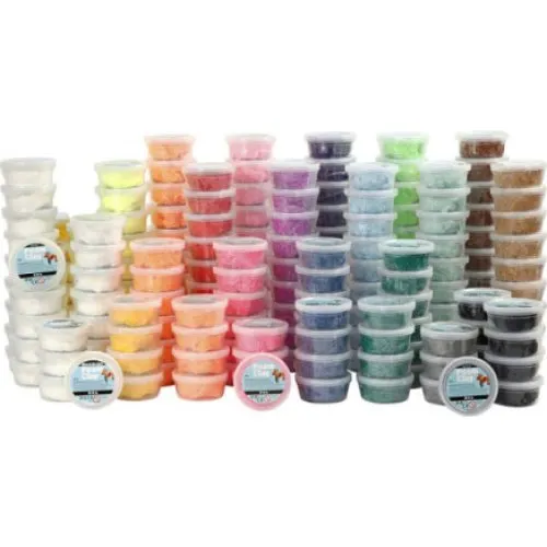 Foam Clay® Assorterede farver - 22 x 10 dåser á 35g
