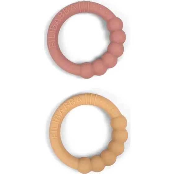Filibabba Silikone bidering 2-pak - Vintage Rose
