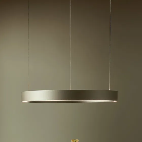 Loom Design Velora LED-hængelampe, Soft Ivory, Ø 60 cm