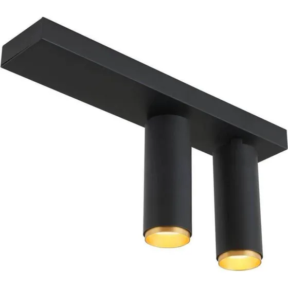 LOOM DESIGN X-Beam Loftlampe Double Black Gold