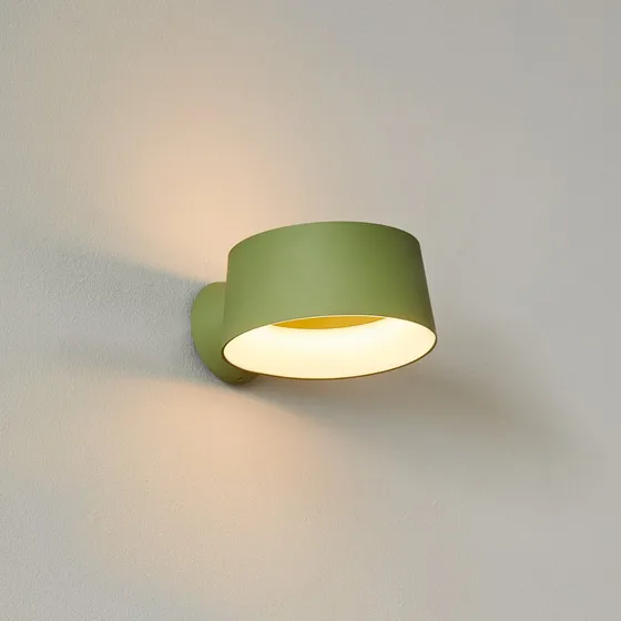 Loom Design Cookie Væglampe Green - Moderne Aluminium