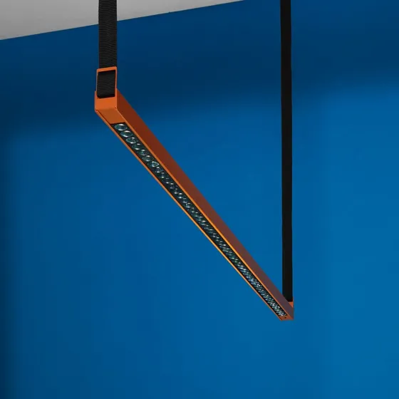 Loom Design Belto Pendellampe Orange - 130 cm