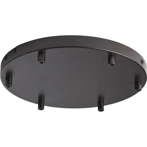 Canopy CE Baldakin til 6 pendler, sort Ø35