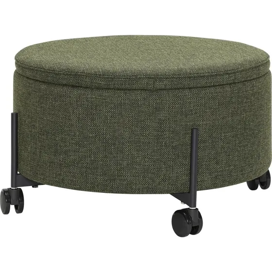 Hübsch Contain Puf Stor Grøn - 66 cm