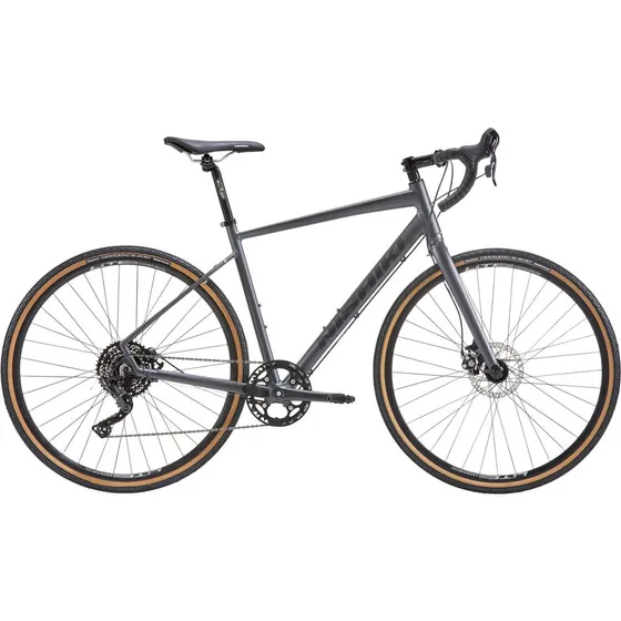 Nishiki Detour Gravelcykel - Microshift Advent 9 gear - Grå