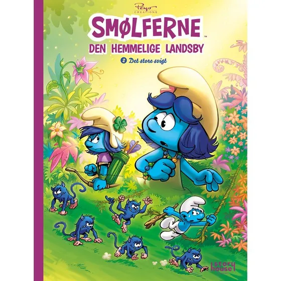 Smølferne: Den Hemmelige Landsby - Bind 2 (hardback)