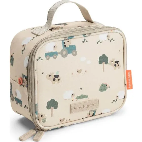 Done by Deer Lille Termotaske Tiny Farm 2,8L - Sand