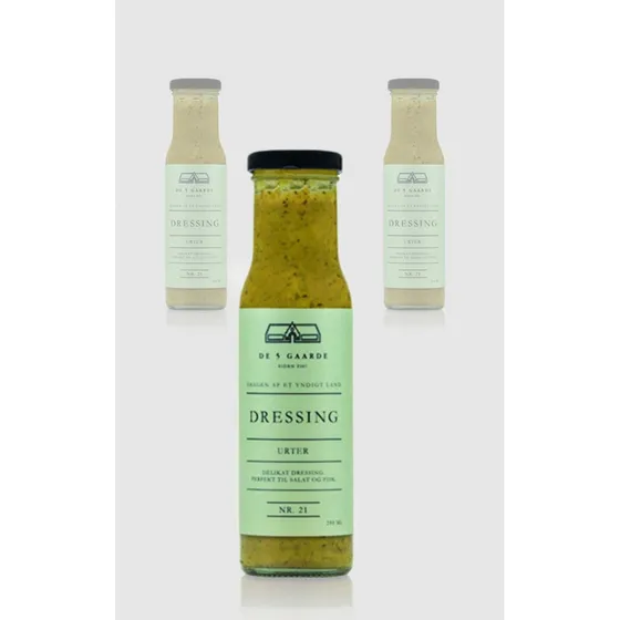 De 5 Gaarde Urter Dressing (250 ml)
