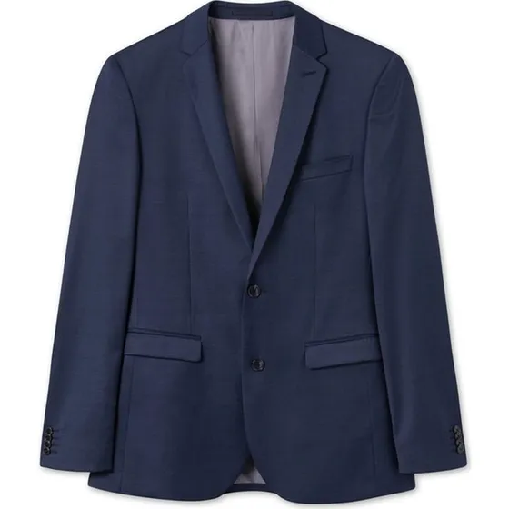 Matinique George F Stretch Blazer i uldblanding - Navy