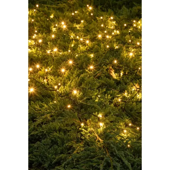 App Lyskæde LED 480 varmhvide, 48 m (grøn ledning)