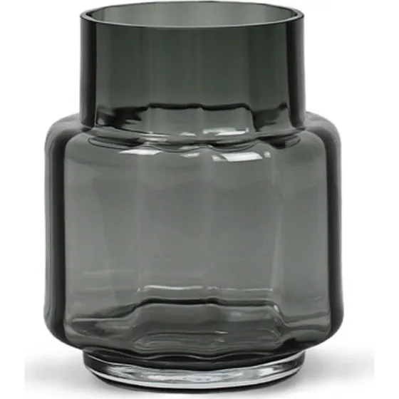 Hurricane Reflections No. 53 Vase/lysstage - Smokegrå