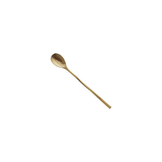 Muubs Base café latte ske i teaktræ, 20 cm