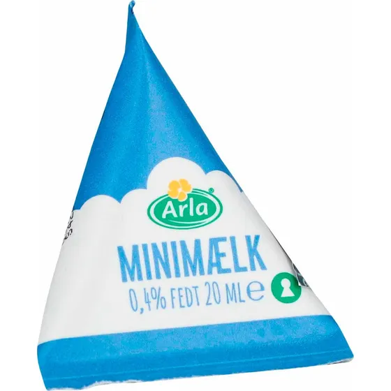 Arla Minimælk 0,4% 20 ml - 100 stk