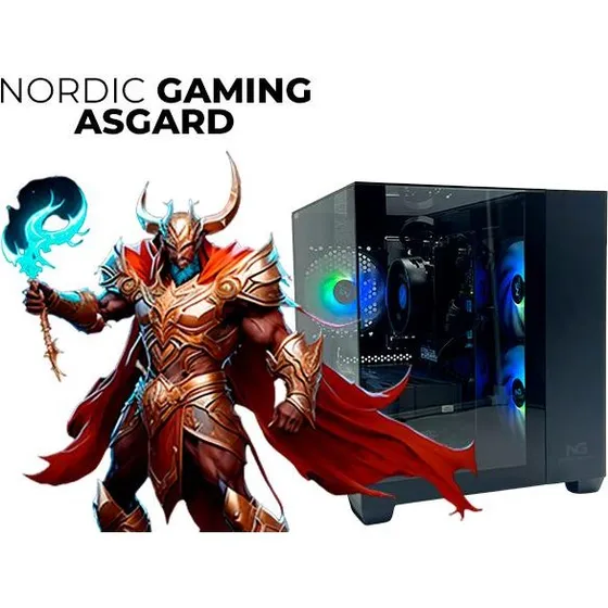 Nordic Gaming Asgard Balder V3 - Ryzen 7, 16GB, 1TB SSD