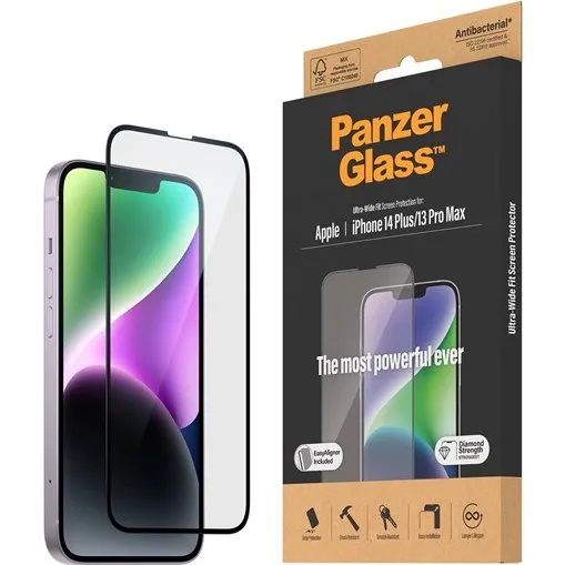 PanzerGlass Skærmbeskytter til iPhone 14 Plus & 13 Pro Max