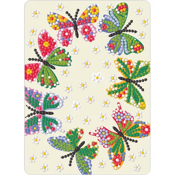 Diamond Art Sommerfugle 13x18 cm